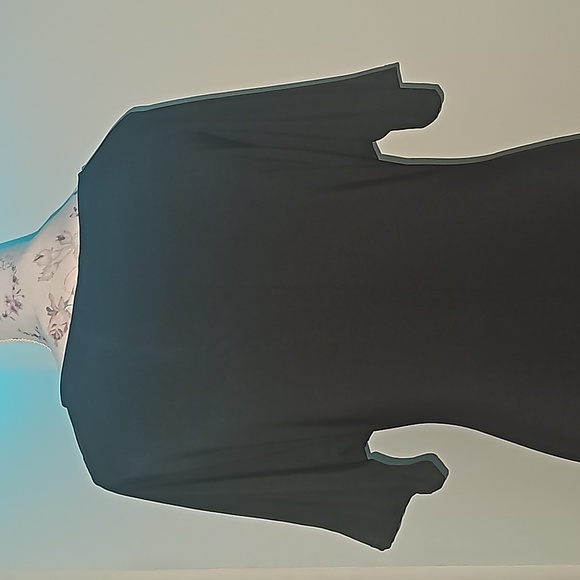 Kayla's Armoire Black Asymmetrical Flattering Dress Size M - Picture 5 of 10